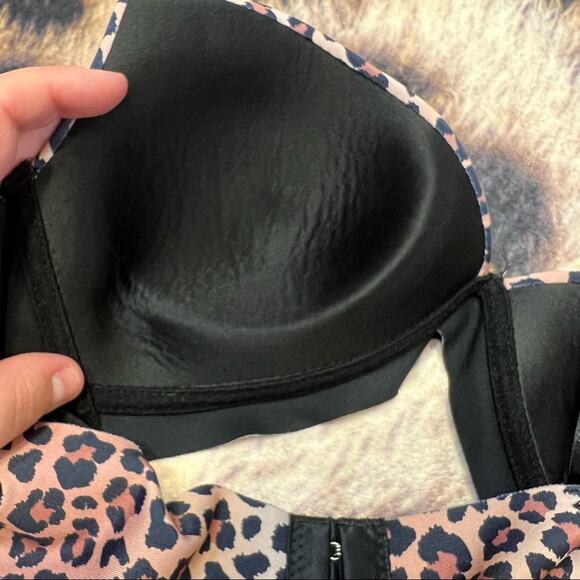 YMI Intimates Wirefree Leopard Print Bra Size 38B - Picture 5 of 6